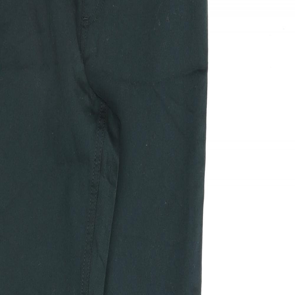 Marks and Spencer Womens Green Cotton Jegging Jeans Size 8 L30 in Regular