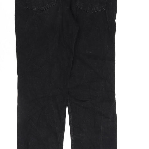 ASOS Womens Black Cotton Skinny Jeans Size 30 in L32 in Regular Button
