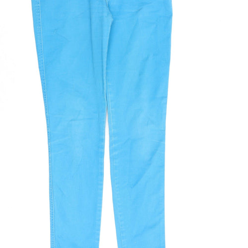 Tripp Womens Blue Cotton Skinny Jeans Size 28 in L31 in Regular Zip