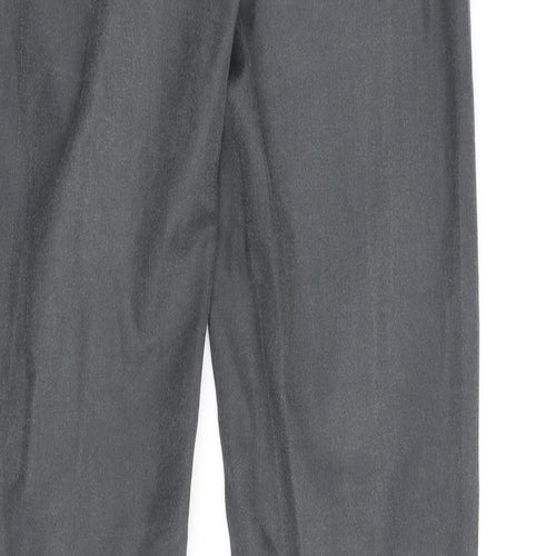 Inwear Womens Grey Cotton Straight Jeans Size 28 in L31 in Regular Zip