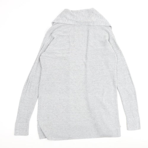 Gap Womens Grey Collared Acrylic Cardigan Jumper Size XS