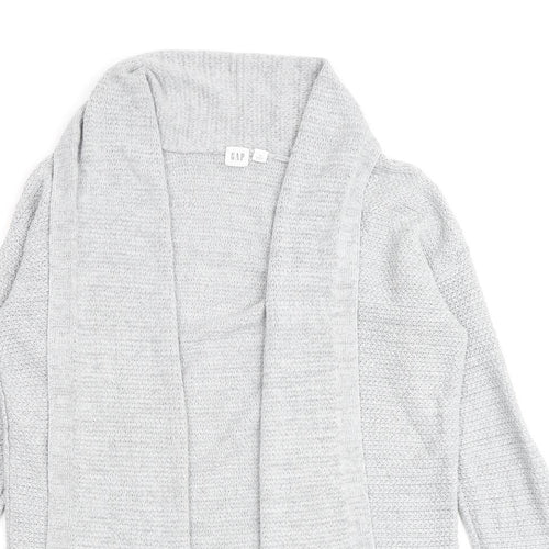 Gap Womens Grey Collared Acrylic Cardigan Jumper Size XS