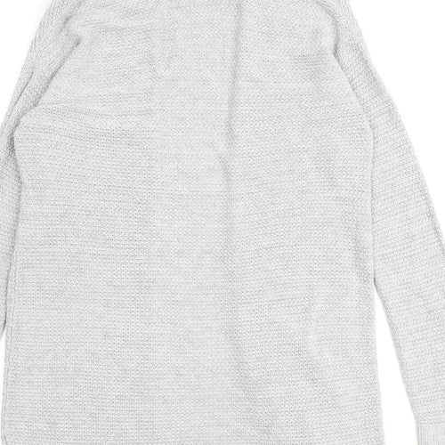 Gap Womens Grey Collared Acrylic Cardigan Jumper Size XS