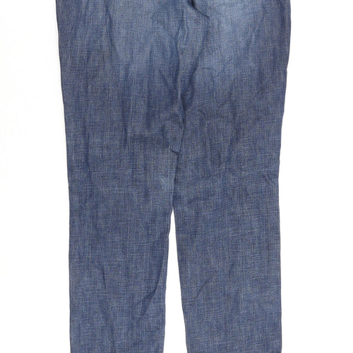 J. Brand Womens Blue Cotton Straight Jeans Size 26 in L30 in Regular Zip