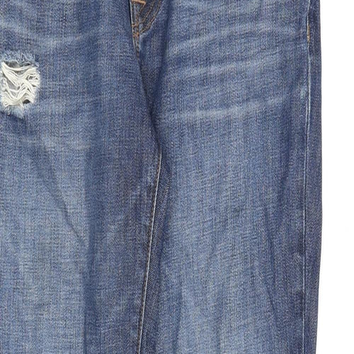 J. Brand Womens Blue Cotton Straight Jeans Size 26 in L30 in Regular Zip