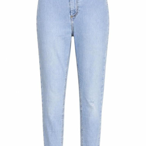 Topshop Womens Blue Cotton Skinny Jeans Size 26 in L25 in Regular Zip