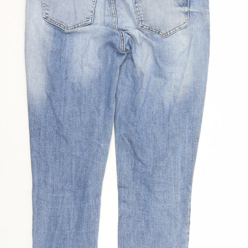 Gap Mens Blue Cotton Straight Jeans Size 36 in L31 in Regular Zip