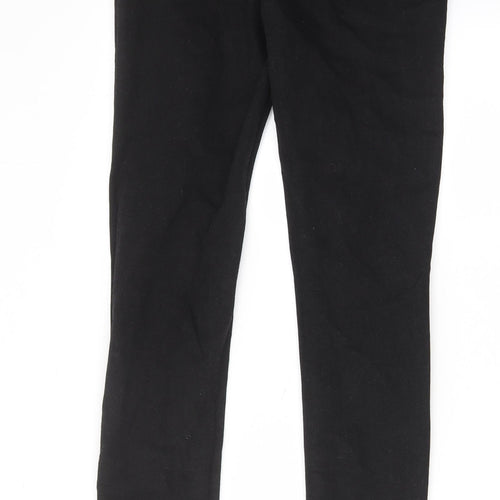 Denim & Co. Mens Black Cotton Skinny Jeans Size 32 in L34 in Regular Zip - Pockets, Belt Loops