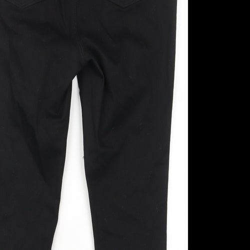 Madewell Womens Black Cotton Skinny Jeans Size 18 L24 in Regular Zip - Pockets, Belt Loops