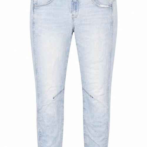 G RAW Womens Blue Cotton Skinny Jeans Size 31 in L28 in Regular Zip - Pockets, Belt Loops