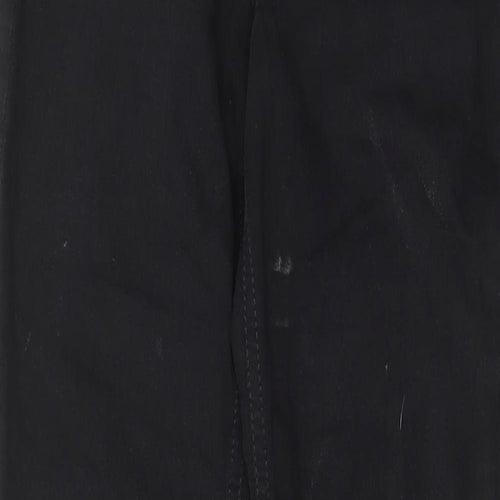 Topshop Womens Black Cotton Skinny Jeans Size 26 in L34 in Regular Zip - Pockets, Belt Loops