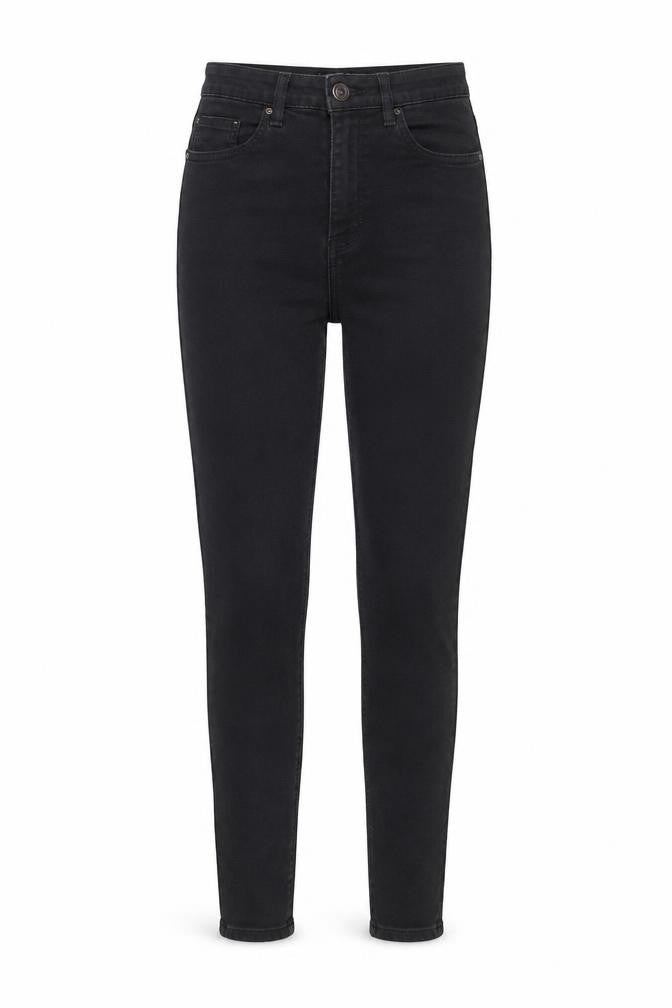 Toxik3 Womens Black Cotton Skinny Jeans Size 8 L28 in Regular Zip - Pockets, Belt Loops