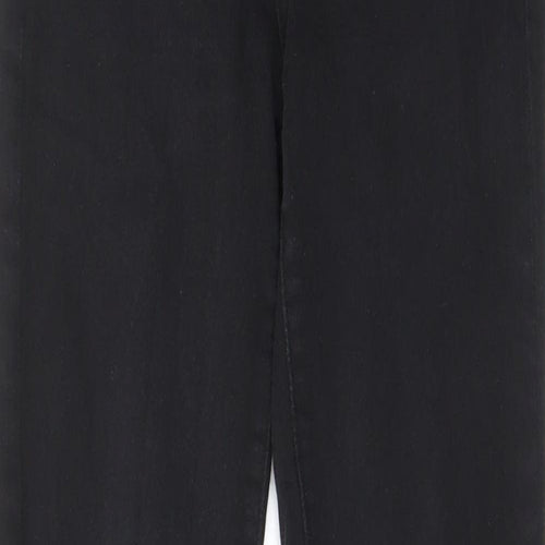 Toxik3 Womens Black Cotton Skinny Jeans Size 8 L28 in Regular Zip - Pockets, Belt Loops