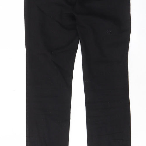 Gap Womens Black Cotton Skinny Jeans Size 27 in L28 in Regular Zip - Pockets, Belt Loops