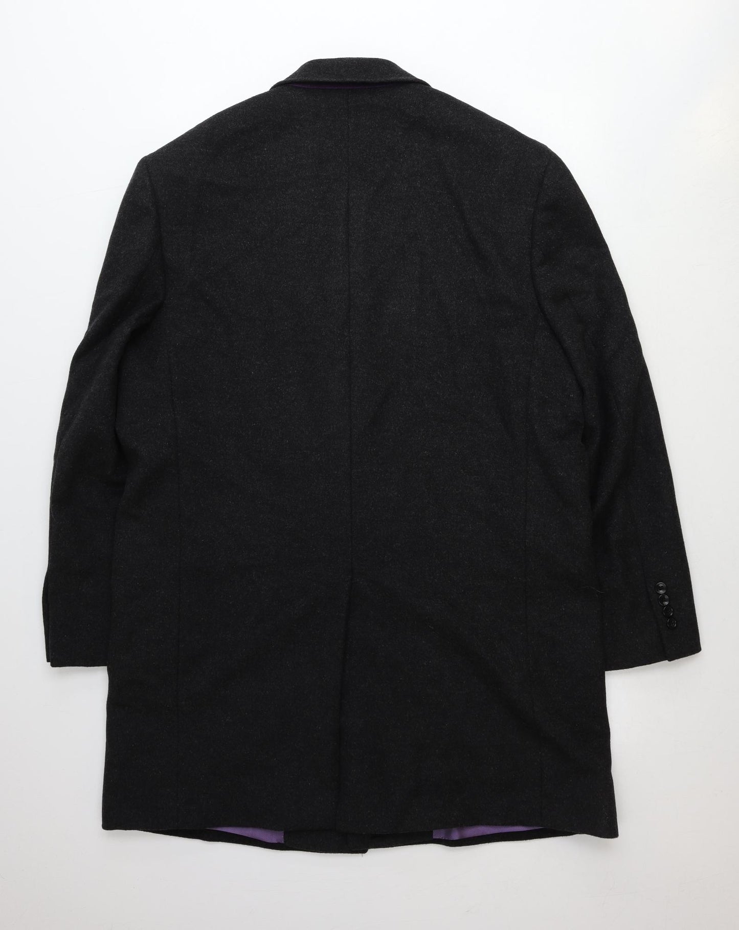Greenwoods Mens Grey Wool Jacket Blazer Size 44 Regular