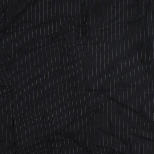 Livingston Mens Grey Striped Wool Jacket Suit Jacket Size 48 Regular