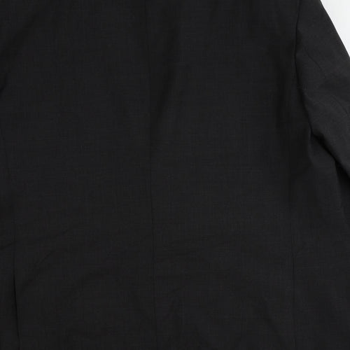 Marks and Spencer Mens Grey Wool Jacket Suit Jacket Size 48 Regular