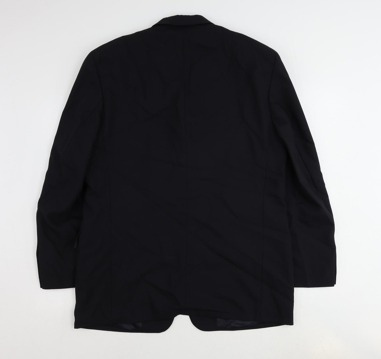 Pierre Cardin Mens Blue Wool Jacket Suit Jacket Size 42 Regular