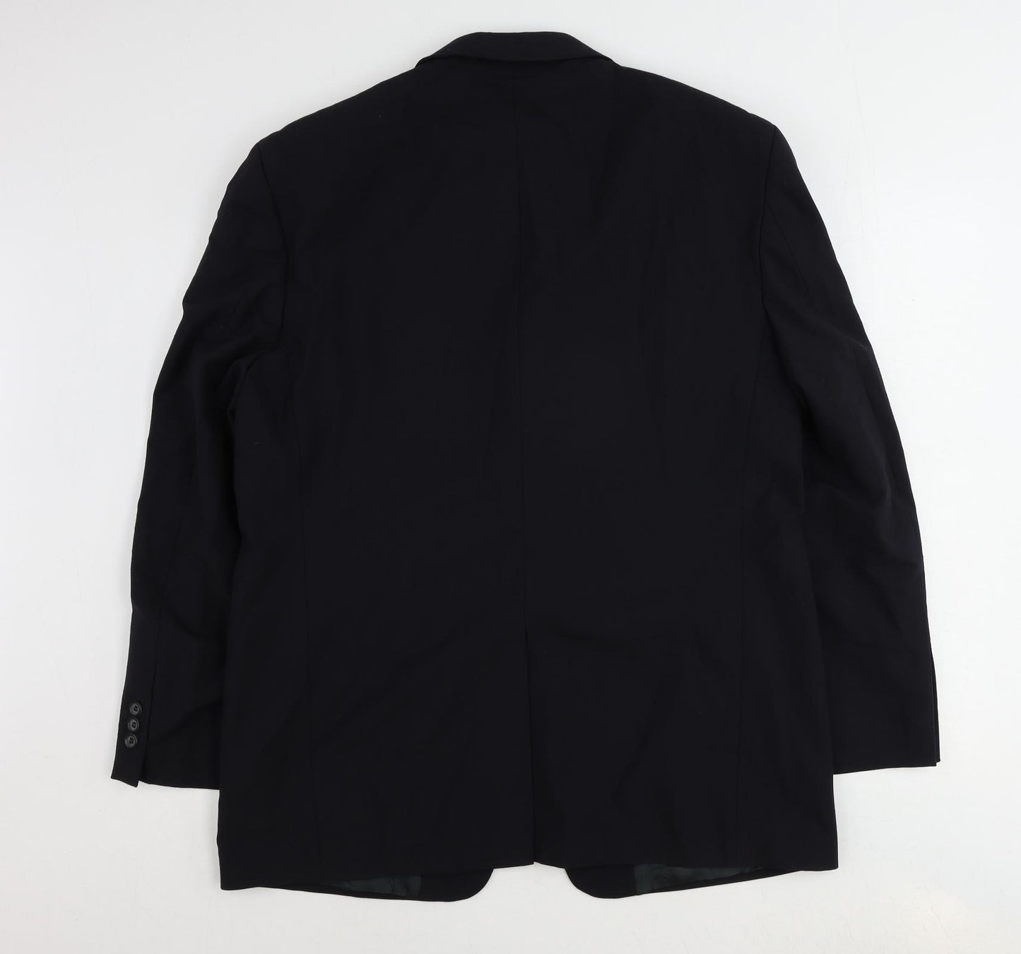 Tom English Mens Blue Wool Jacket Suit Jacket Size 42 Regular