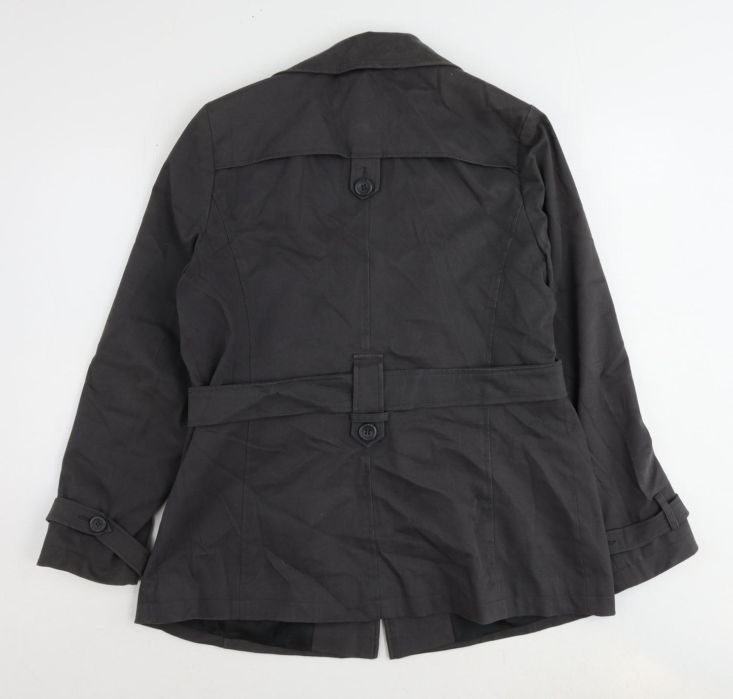 RJR.John Rocha Womens Grey Jacket Size 16 Button