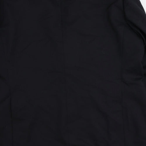 Greenwoods Mens Blue Polyester Jacket Suit Jacket Size 44 Regular