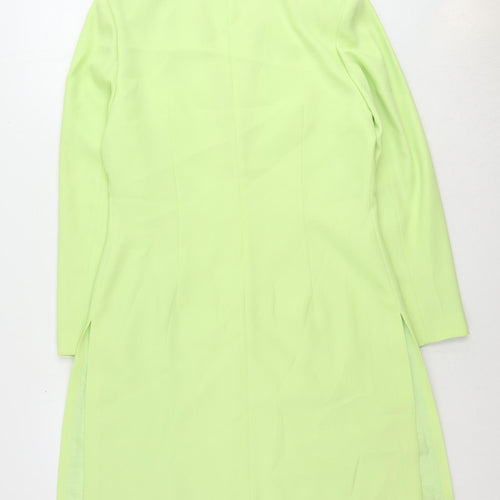 Condici Jet Womens Green Kimono Blazer Size 12 Hook & Eye