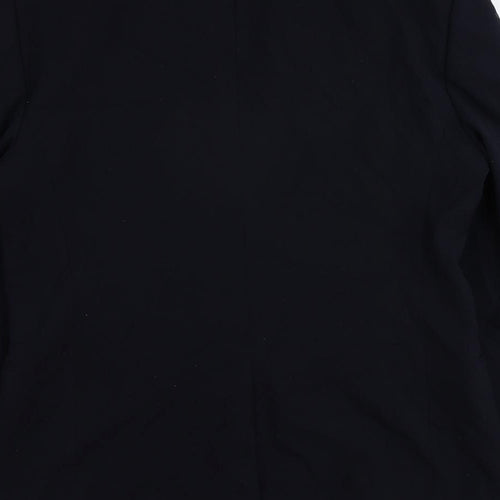 River Island Mens Blue Polyester Jacket Suit Jacket Size 40 Regular