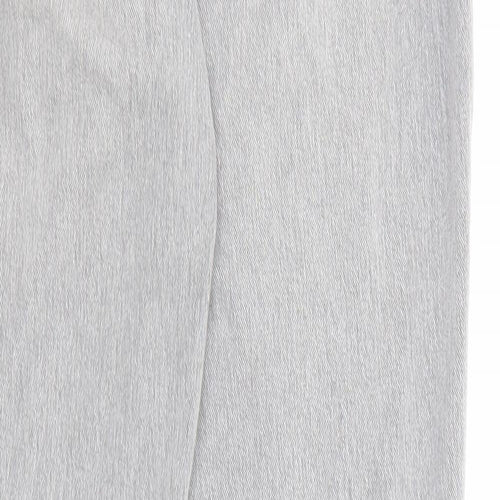 F&F Womens Grey Cotton Skinny Jeans Size 8 L28 in Regular Zip
