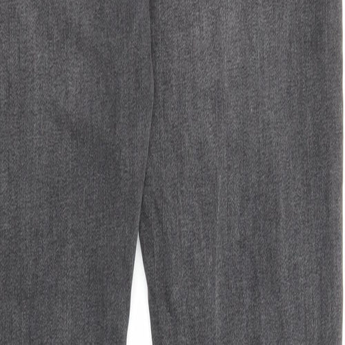 Topman Mens Black Cotton Skinny Jeans Size 32 in L32 in Regular Zip - Pockets