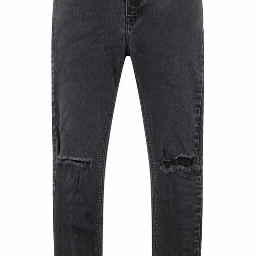 ASOS Mens Black Cotton Skinny Jeans Size 30 in L32 in Regular Zip - Pockets