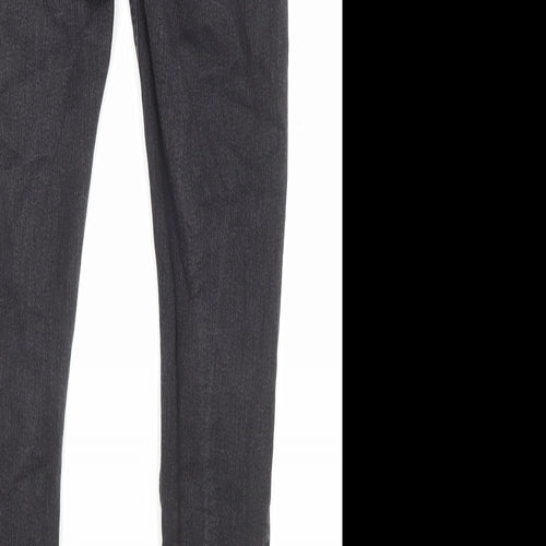 ASOS Mens Black Cotton Skinny Jeans Size 30 in L32 in Regular Zip - Pockets