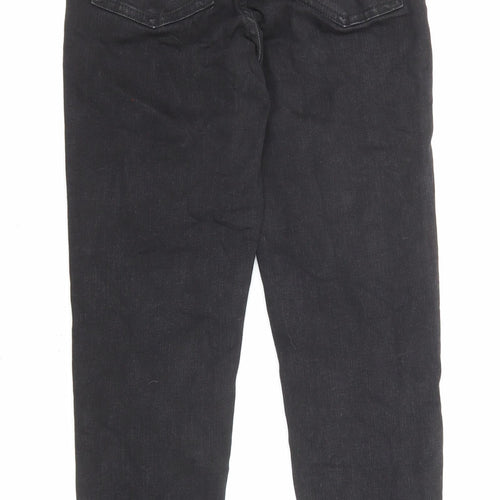 New Look Womens Black Cotton Skinny Jeans Size 6 L26 in Regular Zip - Pockets