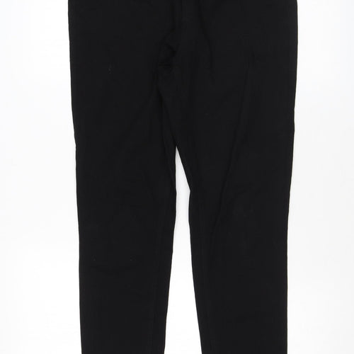 Denim & Co. Womens Black Cotton Jegging Jeans Size 14 L27 in Regular