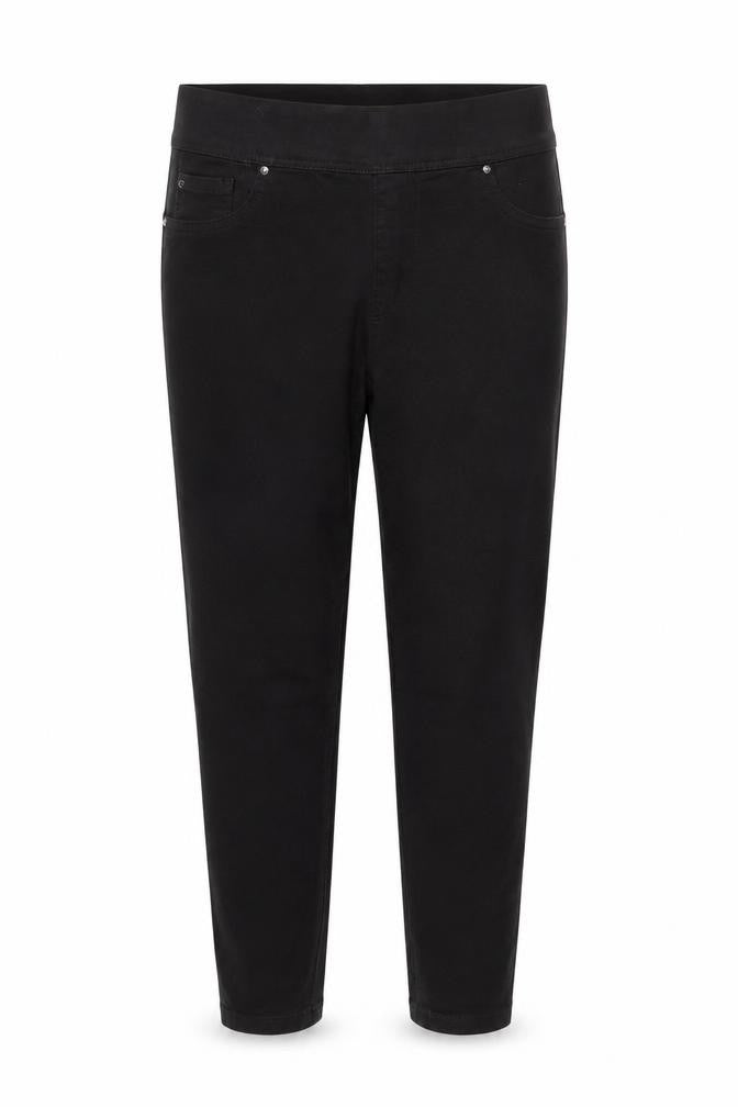 Denim & Co. Womens Black Cotton Jegging Jeans Size 14 L27 in Regular