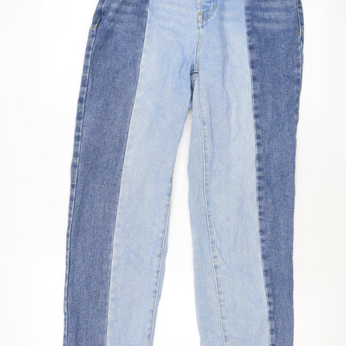 PacSun Womens Blue Cotton Straight Jeans Size 26 in L27 in Regular Button
