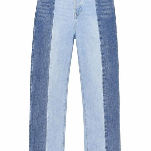 PacSun Womens Blue Cotton Straight Jeans Size 26 in L27 in Regular Button