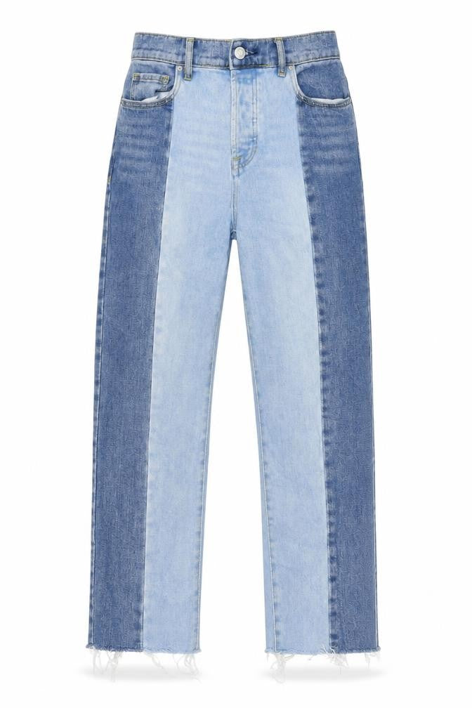PacSun Womens Blue Cotton Straight Jeans Size 26 in L27 in Regular Button