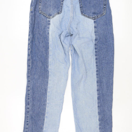 PacSun Womens Blue Cotton Straight Jeans Size 26 in L27 in Regular Button