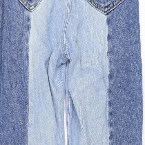 PacSun Womens Blue Cotton Straight Jeans Size 26 in L27 in Regular Button