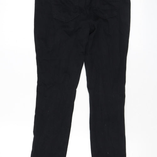 NEXT Womens Black Cotton Jegging Jeans Size 12 L26 in Regular