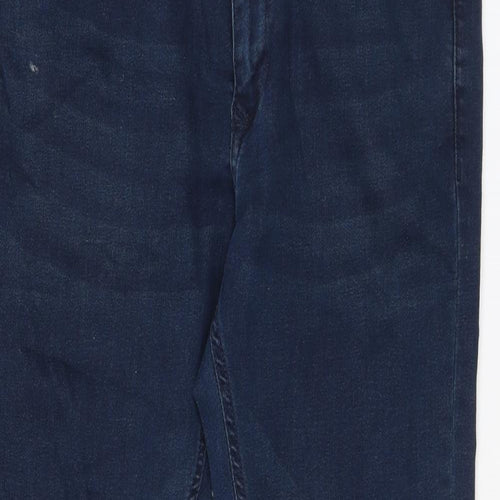 Outfitters Womens Blue Cotton Skinny Jeans Size 30 in L27 in Regular Zip