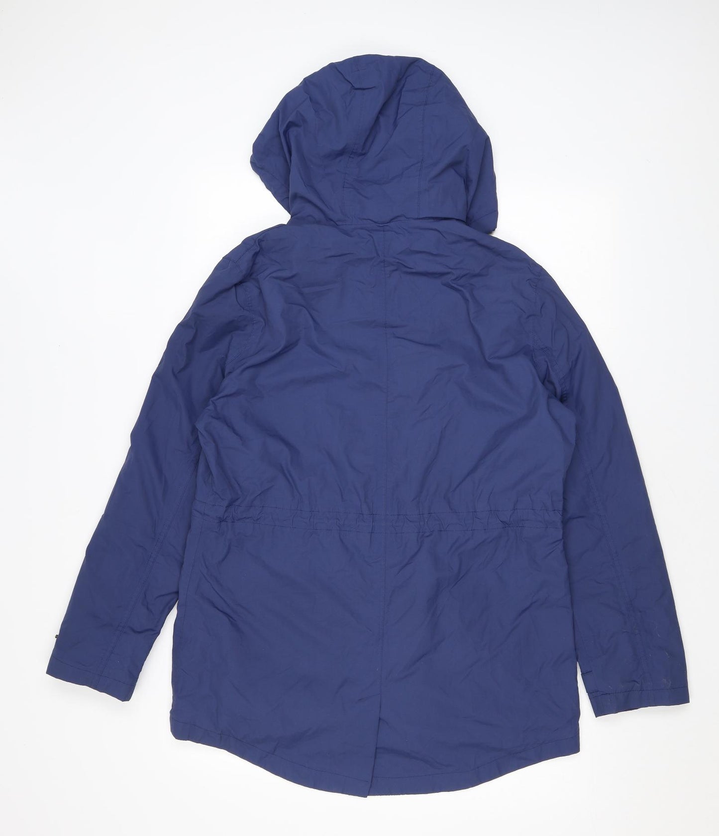 Mountain Warehouse Womens Blue Rain Coat Coat Size 12 Zip