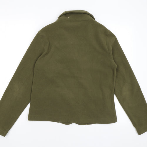 Avitano Womens Green Jacket Size S Button