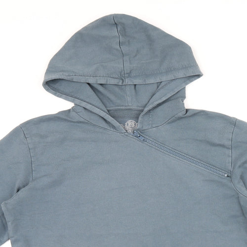 Burton Womens Blue Cotton Pullover Hoodie Size S Pullover