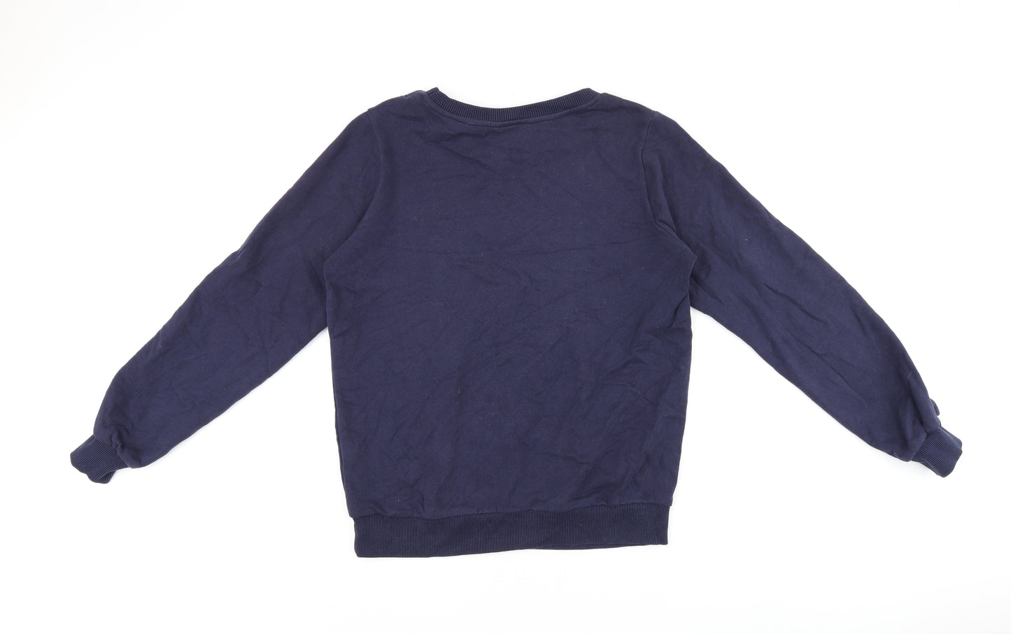 NEXT Womens Blue Cotton Pullover Sweatshirt Size S Pullover - Newquay 1982