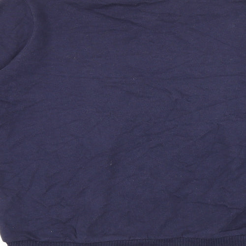 NEXT Womens Blue Cotton Pullover Sweatshirt Size S Pullover - Newquay 1982