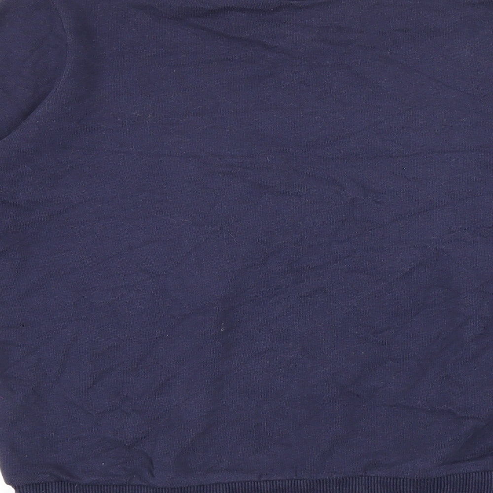 NEXT Womens Blue Cotton Pullover Sweatshirt Size S Pullover - Newquay 1982