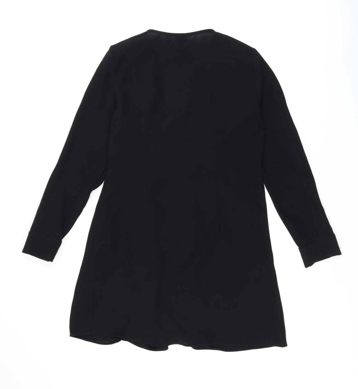 River Island Womens Black Jacket Size 12 Button