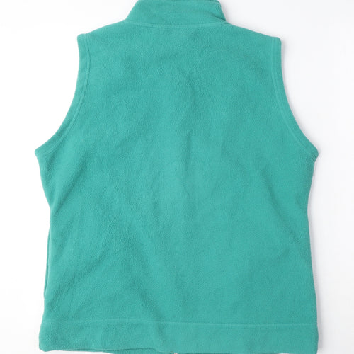 EWM Mens Green Gilet Jacket Size M Zip
