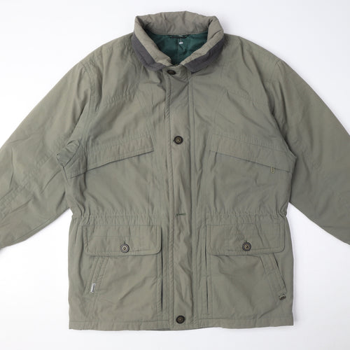 Westbury Womens Green Anorak Coat Size 10 Zip - Inside pockets